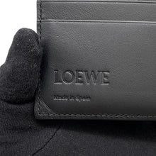 将图像加载到图库查看器中，LOEWE bifold coin wallet BlackC660501X03 Soft Grained Calf Leather
