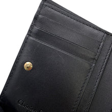 Load image into Gallery viewer, Dior Lady Dior Dahlia Wallet BlackS6037ONMJ_M900 Leather
