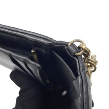 Load image into Gallery viewer, Dior Lady Dior Gardenia Wallet Mini BlackS0178ONMJ_M900 Leather
