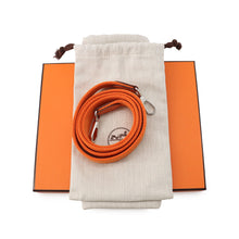 Load image into Gallery viewer, HERMES Evelyne Long Orange Taurillon Clemence Size TPM
