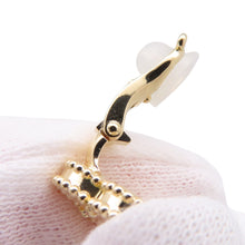 将图像加载到图库查看器中，Van Cleef &amp; Arpels Vintage Alhambra EarringVCARA44100 18K Yellow Gold
