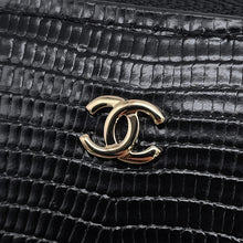 Load image into Gallery viewer, CHANEL Compact wallet BlackAP5389 Embossed Leather
