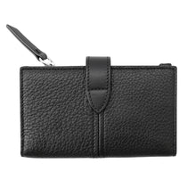 将图像加载到图库查看器中，Maison Margiela Maison Margiela 4-Stitch Zip Card Holder BlackSA2VX0009P7268H8419 Calf Leather
