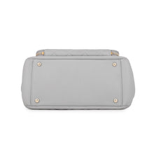 Load image into Gallery viewer, CHANEL Matelasse Business Affinity 2-Way Handbag GrayA93795 Caviar Leather

