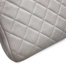 Load image into Gallery viewer, CHANEL Matelasse Business Affinity 2-Way Handbag GrayA93795 Caviar Leather
