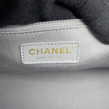 Load image into Gallery viewer, CHANEL Matelasse Business Affinity 2-Way Handbag GrayA93795 Caviar Leather
