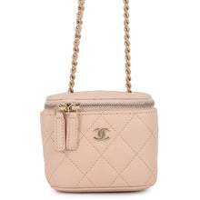 Load image into Gallery viewer, CHANEL Matelasse Vanity ChainShoulder Bag Jasmin FlowerAP1340 Caviar Leather
