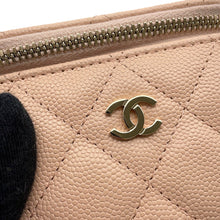 Load image into Gallery viewer, CHANEL Matelasse Vanity ChainShoulder Bag Jasmin FlowerAP1340 Caviar Leather
