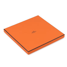 Load image into Gallery viewer, HERMES Carre 90 Le Pommier Sellier Size 90 White/Blue・Glacier/Apricot Silk100%
