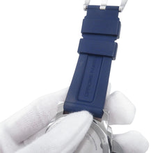 Load image into Gallery viewer, PANERAI Luminor Destro W44mm Stainless Steel Rubber Blue DialPAM01732
