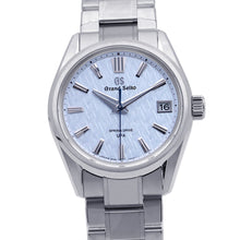 Load image into Gallery viewer, SEIKO Grand Seiko Evolution 9 Collection Spring Drive UFA W37mm TI Light Blue DialSLGB003G
