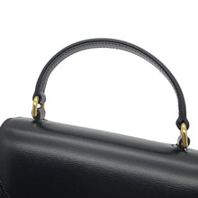 Load image into Gallery viewer, CELINE Triomphe Bezas Claire Black10L063 Calf Leather Size Mini
