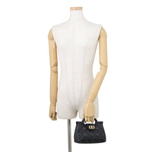 Load image into Gallery viewer, Dior Jolie Top Handle Mini Bag BlackS3123UNJB_M900 Lambskin Faux Pearl
