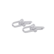 将图像加载到图库查看器中，TIFFANY&amp;Co. HardWear Link Earrings Size Extra large60013153 SV925
