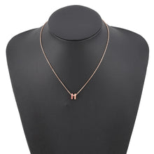 Load image into Gallery viewer, HERMES Pop Ash Necklace Rocabar Size Mini Beauty Lacquer Gold Plated
