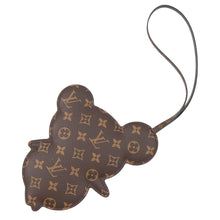 将图像加载到图库查看器中，LOUIS VUITTON Takashi Murakami Superflat LVx™ Bag Charm Brown/MulticolorM02440 Monogram
