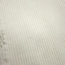 Load image into Gallery viewer, CHANEL CC Logo Short Sleeve Knit Size 36 WhiteP73589 K10565 Cotton100%

