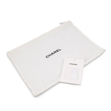 Load image into Gallery viewer, CHANEL CC Logo Short Sleeve Knit Size 36 WhiteP73589 K10565 Cotton100%
