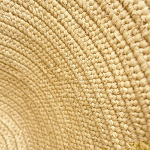 Load image into Gallery viewer, LOEWE Anagram Bunny Basket Natural/YellowA223S17X01 Raffia Leather
