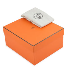 Load image into Gallery viewer, HERMES Neo Garden Blue Tempete Toile Officier Negonda Leather Size 23
