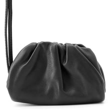 Load image into Gallery viewer, Bottega Veneta Kiss Lock Pouch Black577816 Leather
