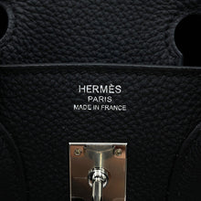 Load image into Gallery viewer, HERMES Birkin Black Togo Leather Size 25
