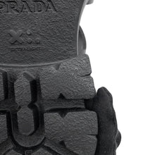 将图像加载到图库查看器中，PRADA Monolith Sandals Black1X853M_3LKK_F0002_F_DD55 Rubber Size 37
