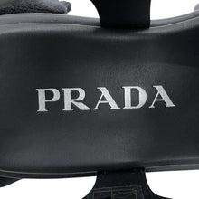 将图像加载到图库查看器中，PRADA Monolith Sandals Black1X853M_3LKK_F0002_F_DD55 Rubber Size 37
