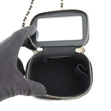 Load image into Gallery viewer, CHANEL Matelasse Chain Vanity BlackAP2198 Lambskin Size Small
