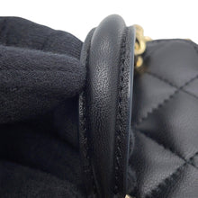 Load image into Gallery viewer, CHANEL Matelasse Chain Vanity BlackAP2198 Lambskin Size Small
