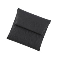 HERMES Bastia Black Chevre Myzore Goatskin