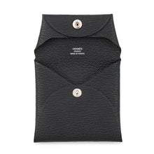将图像加载到图库查看器中，HERMES Bastia Black Chevre Myzore Goatskin
