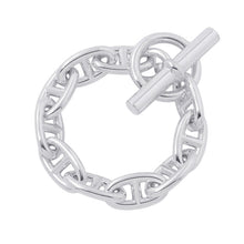 Load image into Gallery viewer, HERMES Chaine d'Ancre Bracelet 10 frames Size GM SV925
