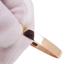 将图像加载到图库查看器中，HERMES Kelly Diamond Bracelet Size PM/SHH110013B 00SH 18K Pink Gold
