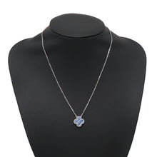 将图像加载到图库查看器中，Van Cleef &amp; Arpels Vintage Alhambra NecklaceVCARD34900 18K White Gold
