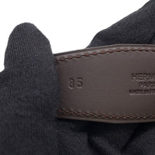 Load image into Gallery viewer, HERMES Constance Belt Reversible Size 85 Gold/Chocolat Epsom Swift Leather
