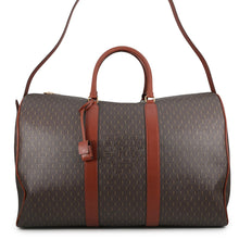 Load image into Gallery viewer, SAINT LAURENT PARIS Monogram 72H Duffle Travel Bag Brown582141 PVC Calf Leather
