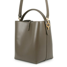 将图像加载到图库查看器中，SAINT LAURENT PARIS Le 37 2WAY Shoulder Bag Khaki742828 Calf Leather
