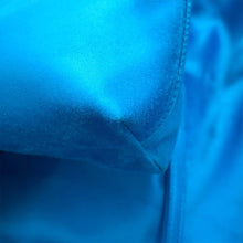 将图像加载到图库查看器中，BALENCIAGA LEOPOLDA Tote Bag Blue789817 Satin Leather Size XL
