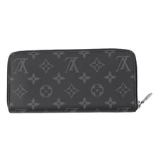 Load image into Gallery viewer, LOUIS VUITTON Zippy Wallet - Horizontal NoirM11611 Monogram Eclipse
