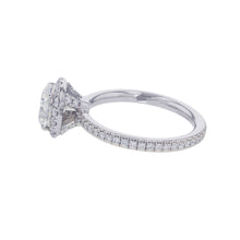 Load image into Gallery viewer, HARRY WINSTON Cushion-cut Micropavé Ring Size 6.5RGDPCU010MIC Pt950
