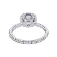 Load image into Gallery viewer, HARRY WINSTON Cushion-cut Micropavé Ring Size 6.5RGDPCU010MIC Pt950
