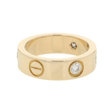 Load image into Gallery viewer, CARTIER Love Ring Diamond Size 47/#7/ClassicB4032447/B4032400 18K Yellow Gold

