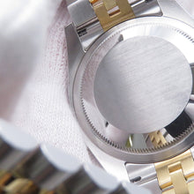 将图像加载到图库查看器中，ROLEX Datejust W36mm Stainless Steel K18YG Champagne Dial116233
