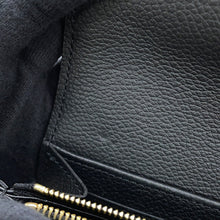 将图像加载到图库查看器中，LOUIS VUITTON Portefeuille Sarah Noir/BeigeM80496 Bicolor Monogram Empreinte Leather
