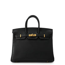 将图像加载到图库查看器中，HERMES Birkin Black Togo Leather Size 25
