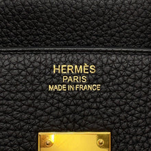 将图像加载到图库查看器中，HERMES Birkin Black Togo Leather Size 35
