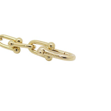 将图像加载到图库查看器中，TIFFANY&amp;Co. HardWear Link Pearl Bracelet Size Large70606178 18K Yellow Gold
