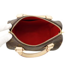 将图像加载到图库查看器中，LOUIS VUITTON Speedy Bandouliere RedM46234 Monogram Size 20
