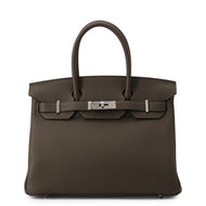 HERMES Birkin Vertroden Togo Leather Size 30